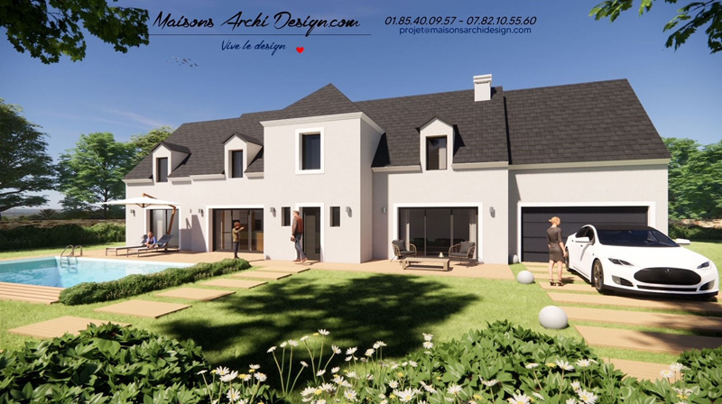 maison sur mesure - Maisons ArchiDesign - Constructeur Designer de